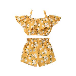 Yellow Floral Summer Set